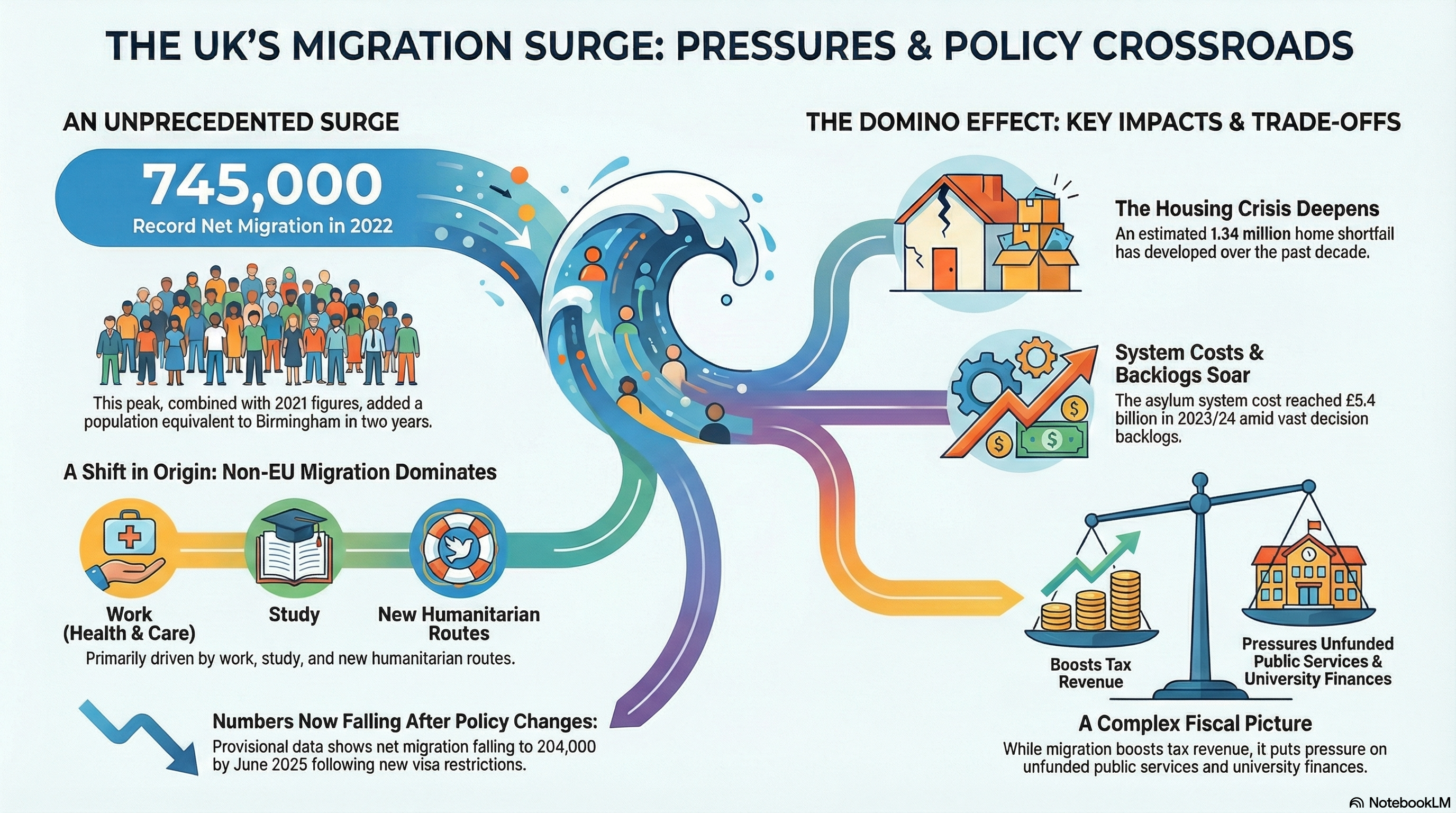Britain's Immigration Balancing Act - Infographic